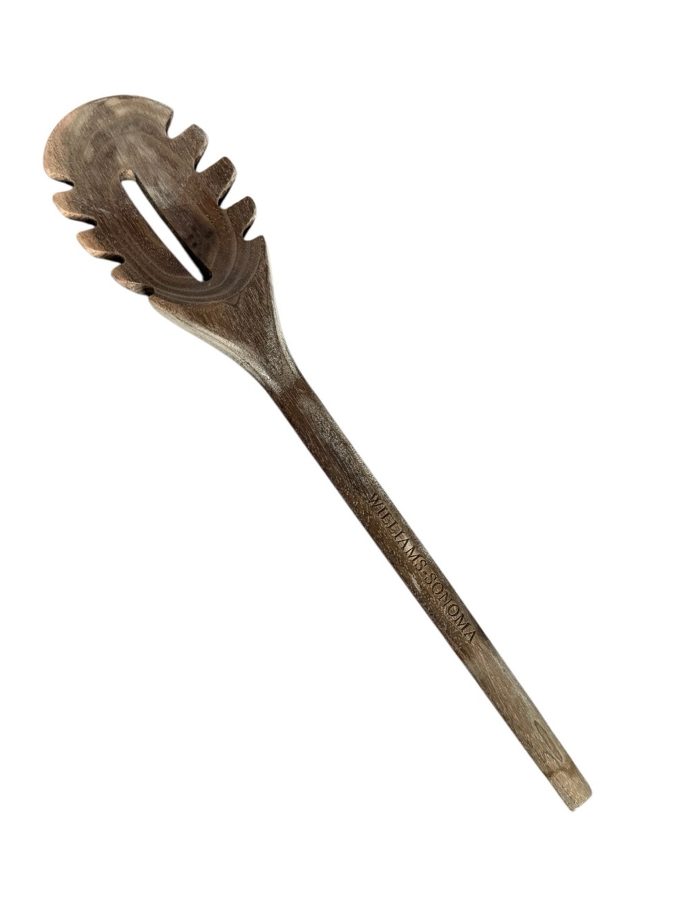 Williams Sonoma Wooden Pasta Server - Brown